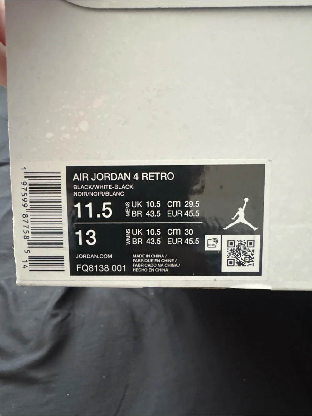 Jordan got these